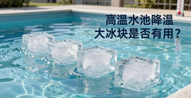 临安区高温水池降温大冰块,到底管不管用?